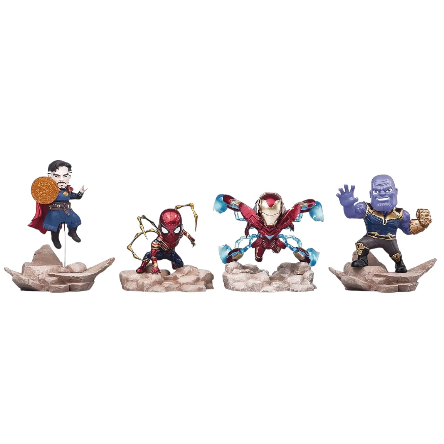 Marvel Avengers Infinity War Chibi Battle Figure (Set of 4)