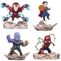 Marvel Avengers Infinity War Chibi Battle Figure (Set of 4)