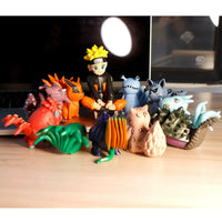 Naruto And Nine Tailed Beasts Mini Figures (Set of 11)