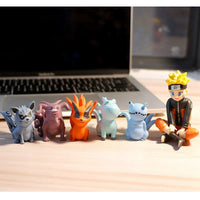 Naruto And Nine Tailed Beasts Mini Figures (Set of 11)