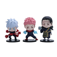 JJK Shibuya Incident Sorcerer Battle Chibi Figures (Set of 6)