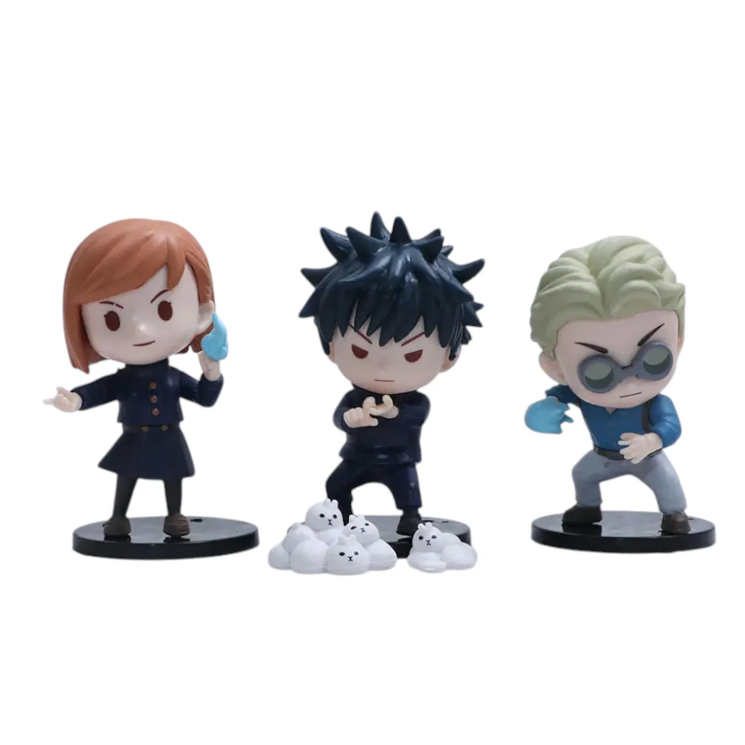 JJK Shibuya Incident Sorcerer Battle Chibi Figures (Set of 6)