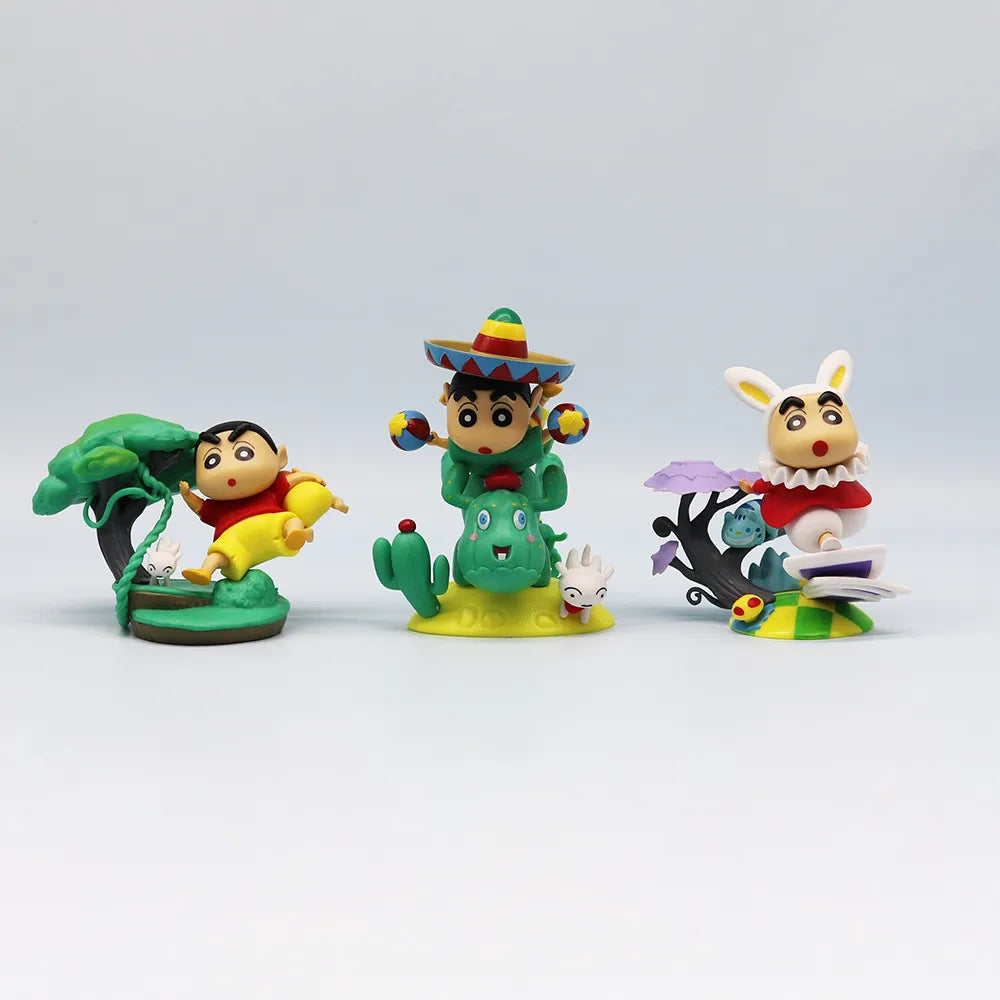 Crayon Shinchan Classic Wonder Figures (Set of 6)