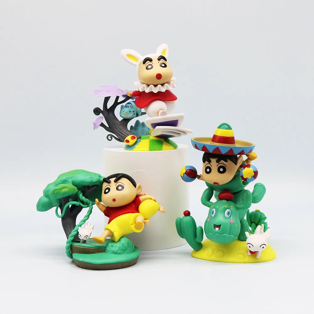 Crayon Shinchan Classic Wonder Figures (Set of 6)