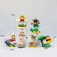Crayon Shinchan Classic Wonder Figures (Set of 6)