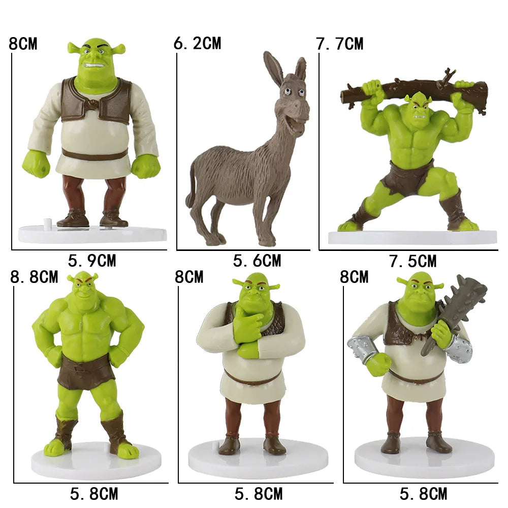 Shrek Swamp Adventures Mini Figures (Set of 6)