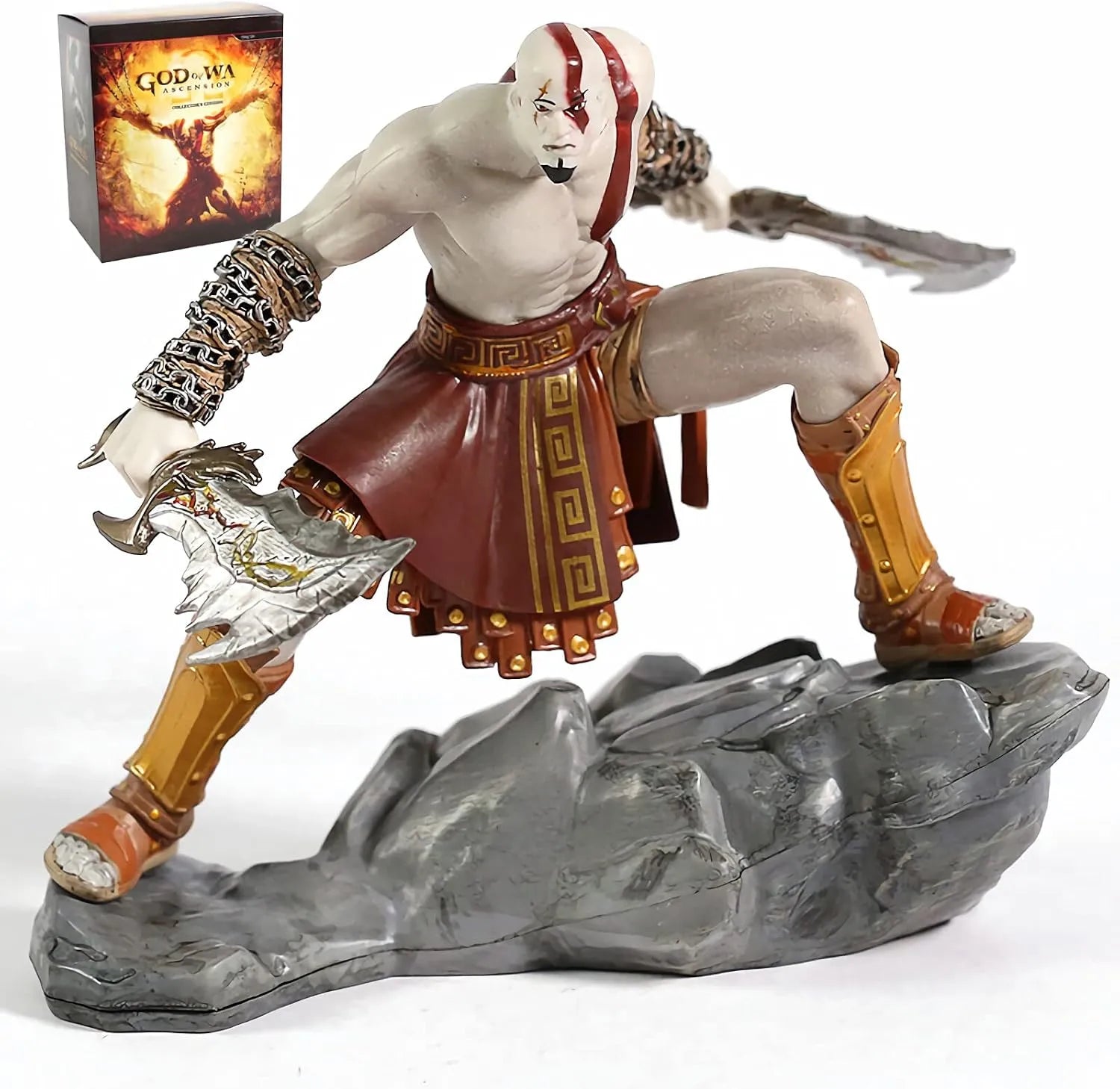 God of War Kratos with Blades of Chaos Figure (18 cm)