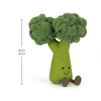 JC Vivacious Vegetable Broccoli Soft Plush Toy (24 cm)