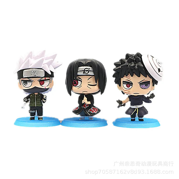 Naruto Legendary Shinobi Chibi Figures (Set of 6)