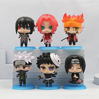 Naruto Legendary Shinobi Chibi Figures (Set of 6)