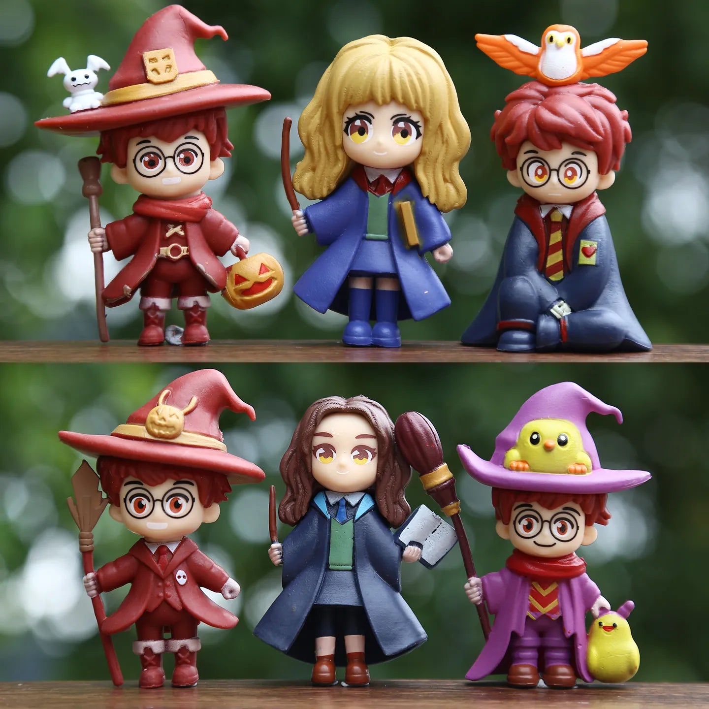 Harry Potter Magical Costumes Chibi Figure (Set of 6)
