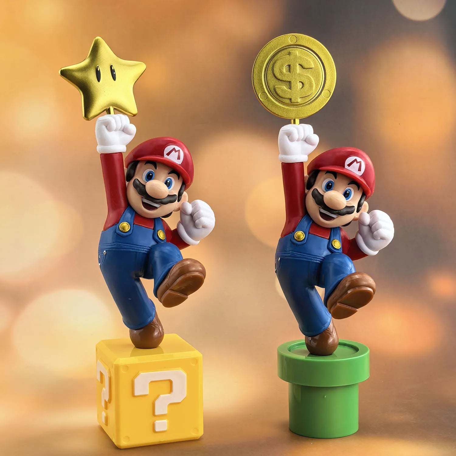 Super Mario Power Up Victory Jump Statue (20 cm)