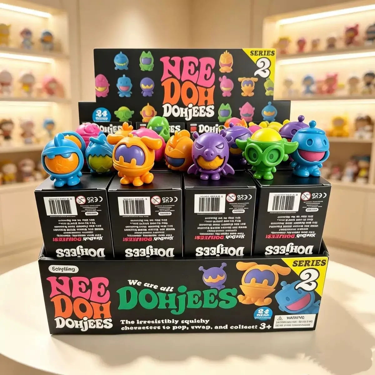 NeeDoh Dohjees Series 2 Squishy Blind Box