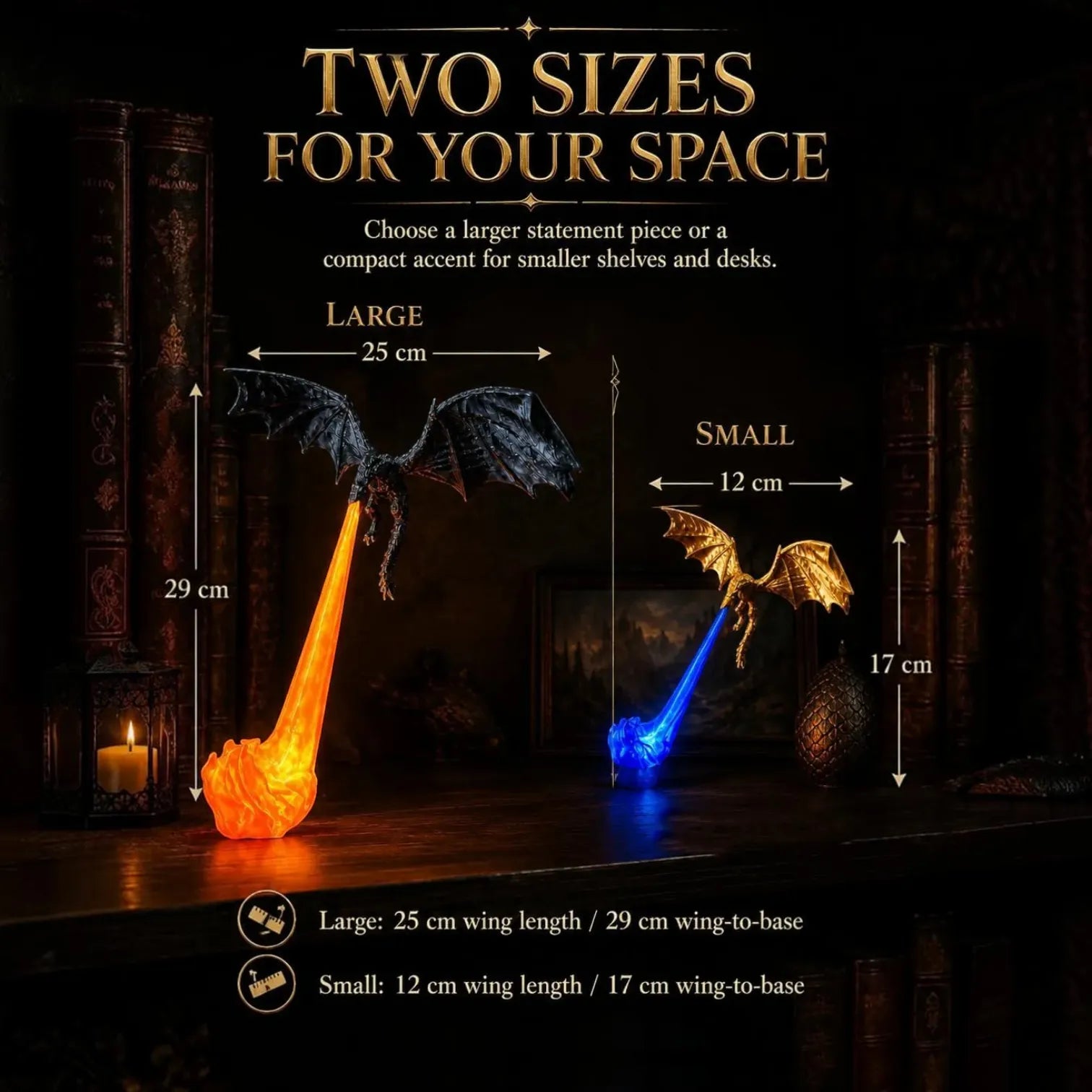 Fire Breathing Dragon 3D Novelty Light