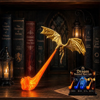 Fire Breathing Dragon 3D Novelty Light