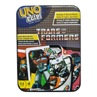 UNO Flip Transformers Card Game (Tin Box Edition)