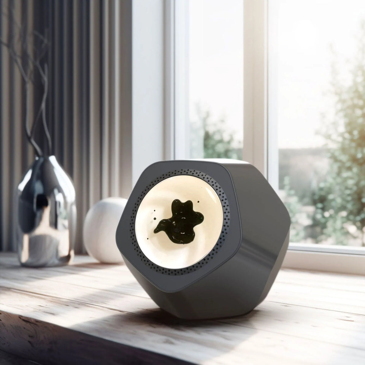 Magnetic Ferrofluid Sound Visualizer Bluetooth Speaker
