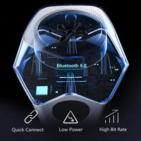 Magnetic Ferrofluid Sound Visualizer Bluetooth Speaker