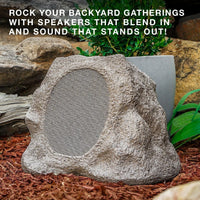 Victrola Rock Speaker Connect Solar Bluetooth Speaker