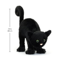 JC Spookipaws Cat Soft Plush Toy (20 cm)