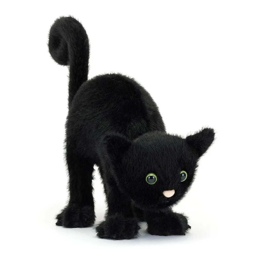 JC Spookipaws Cat Soft Plush Toy (20 cm)