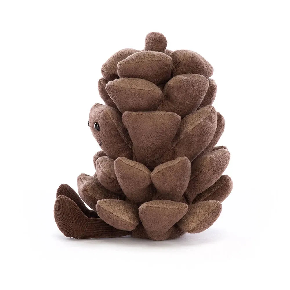 JC Amuseables Pine Cone Botanical Soft Plush Toy (13 cm)