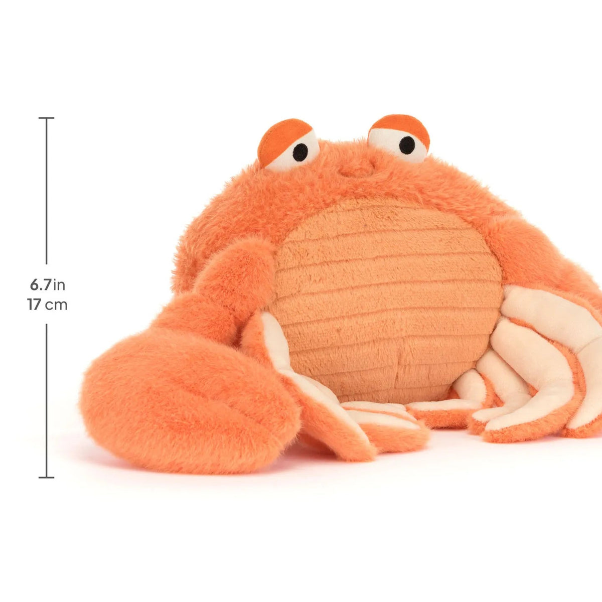 JC Pinchsnap Crab Ocean Wildlife Soft Plush Toy (17 cm)