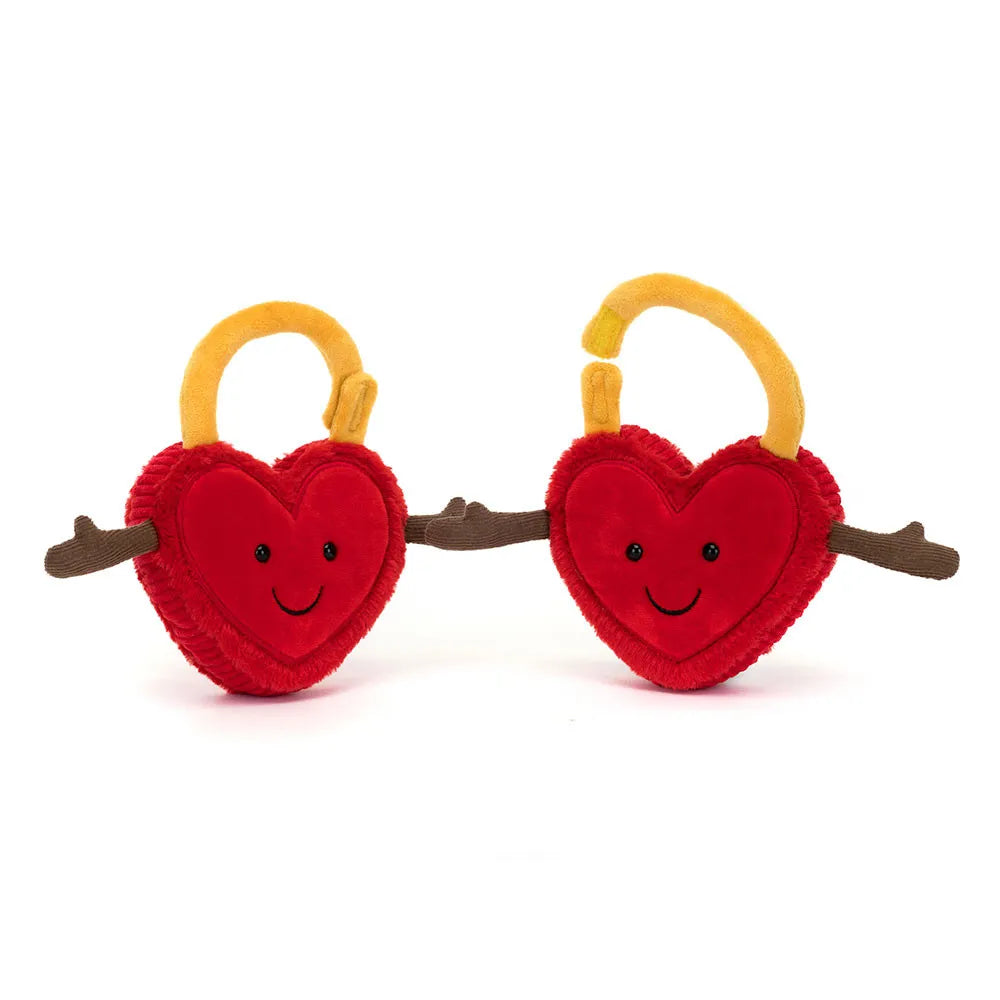 JC Amuseables Val & Tina Love Locks Soft Toy (13 cm)
