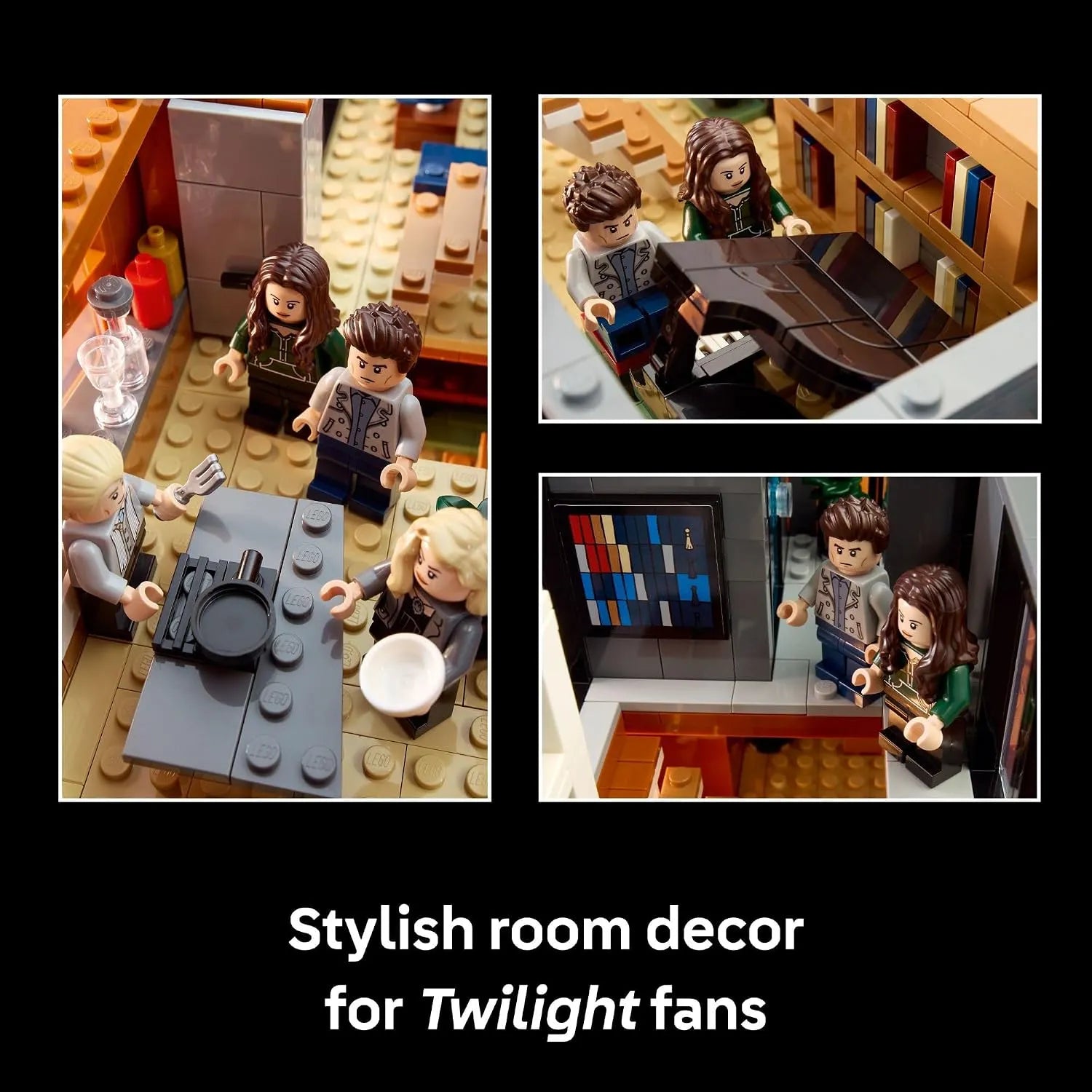 Ideas 21354 Twilight The Cullen House Building Set (2001 Pcs)