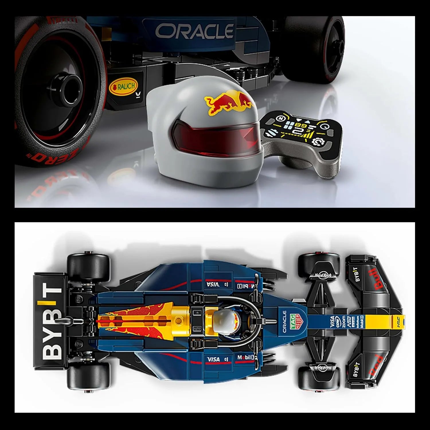 Speed 77243 Red Bull Racing F1 Car Building Set (251 Pcs)