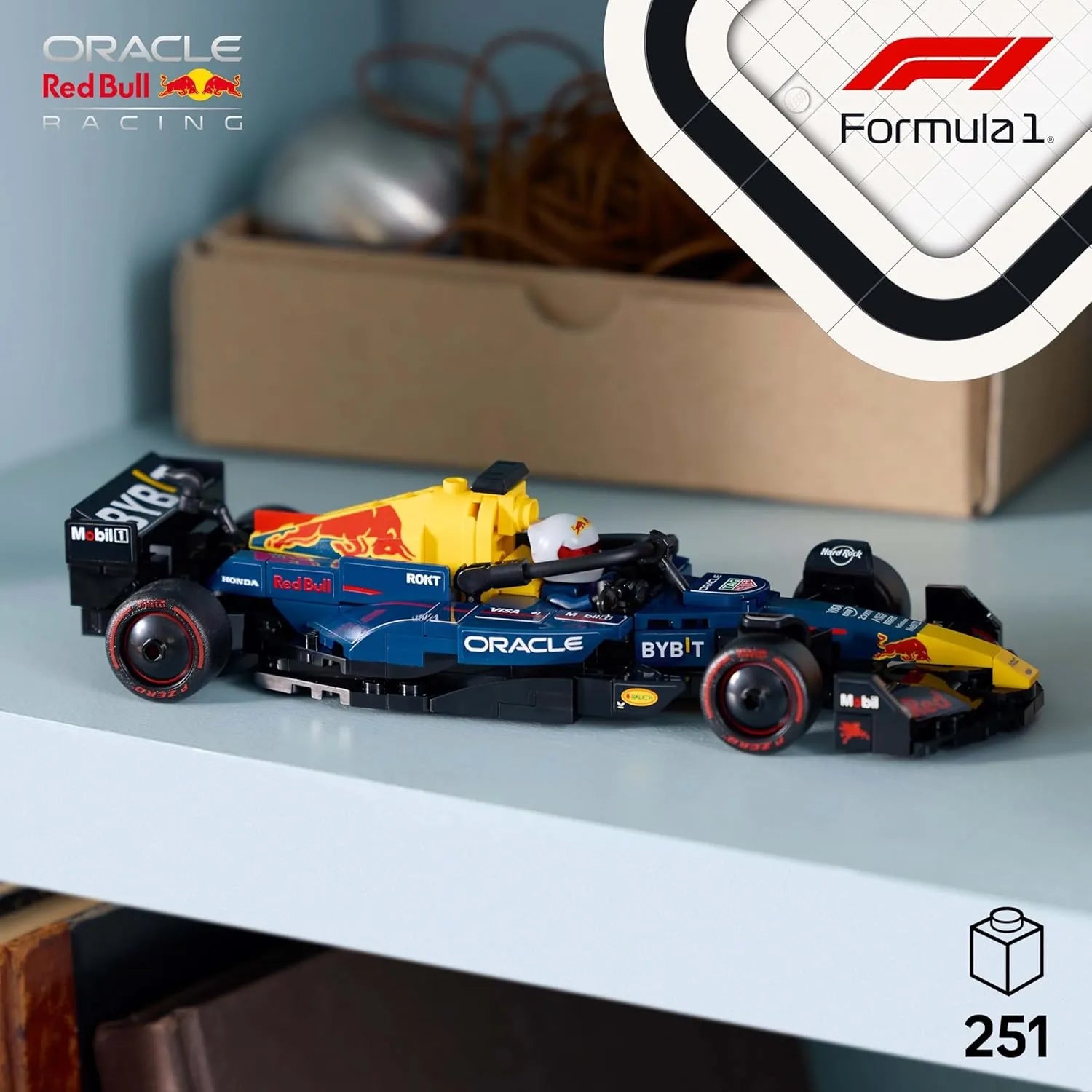 Speed 77243 Red Bull Racing F1 Car Building Set (251 Pcs)