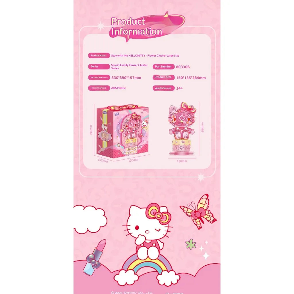 Sanrio Hello Kitty Floral Ambient Night Light