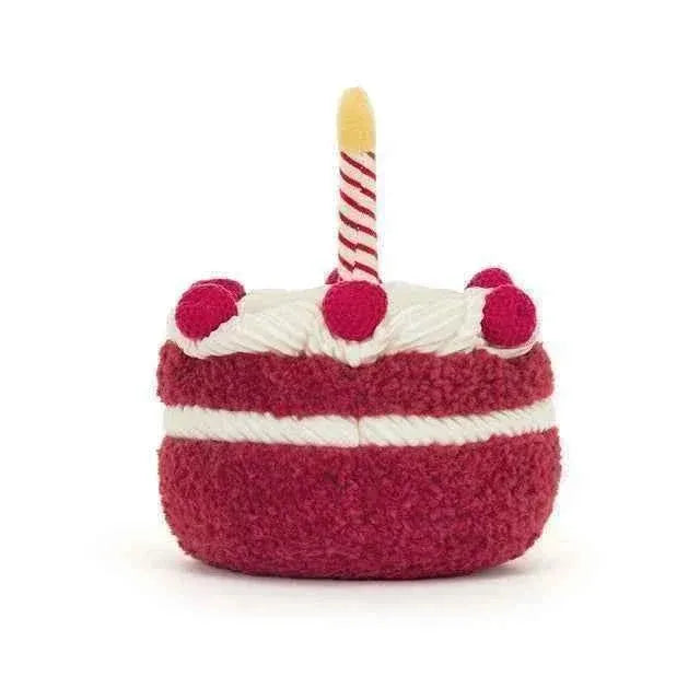 JC Amuseables Red Velvet Birthday Cake Plush Toy (16 cm)