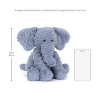 JC Fuddlewuddle Elephant Plush Toy (23 cm)