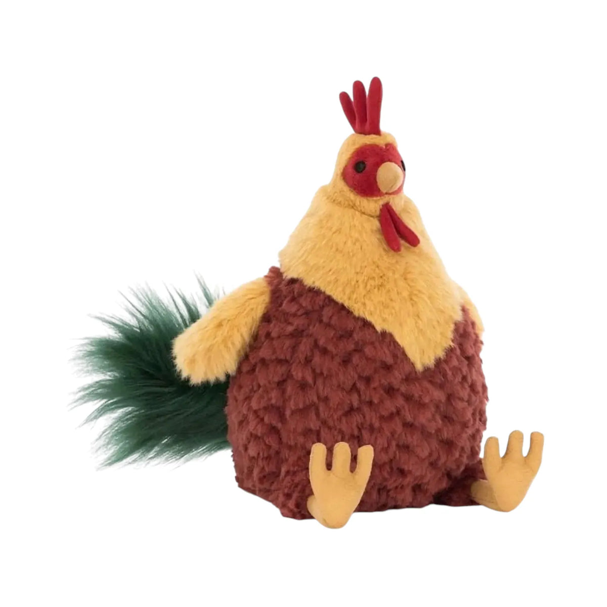 JC Archibald Cockerel Farmyard Wildlife Soft Plush Toy (26 cm)