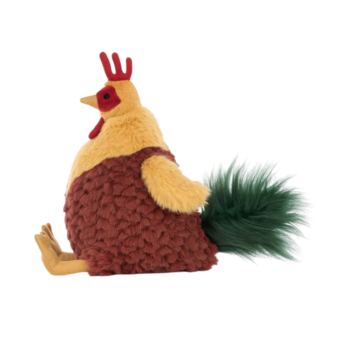 JC Archibald Cockerel Farmyard Wildlife Soft Plush Toy (26 cm)