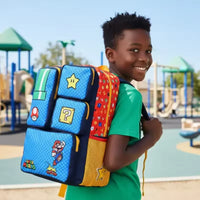 Super Mario Power Up Adventure School Backpack