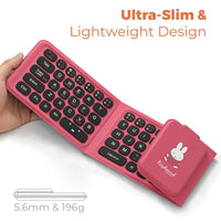 Miffy Tri-Fold Wireless Bluetooth Keyboard