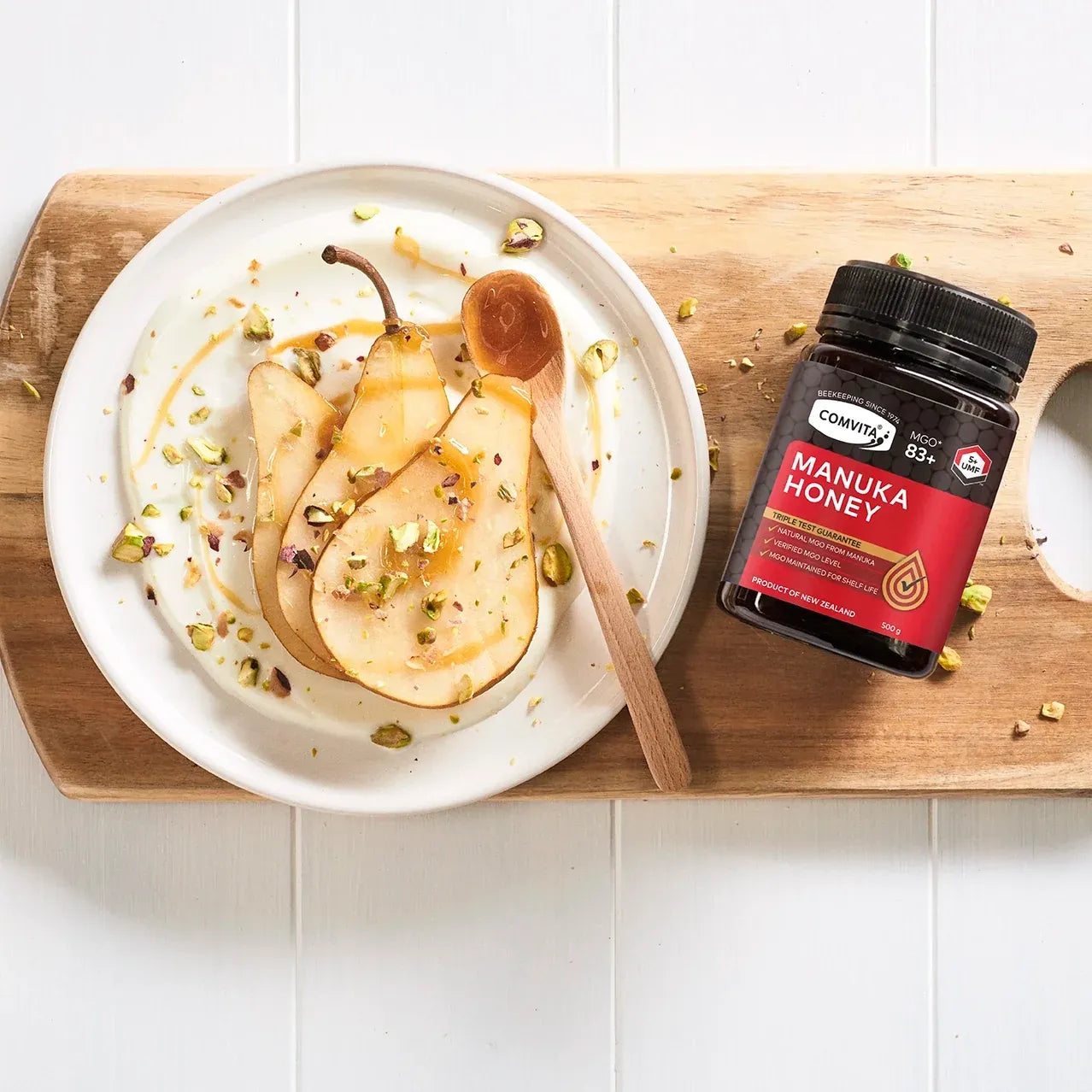 Comvita Pure New Zealand Raw Manuka Honey (250 g) - Bear Hugs