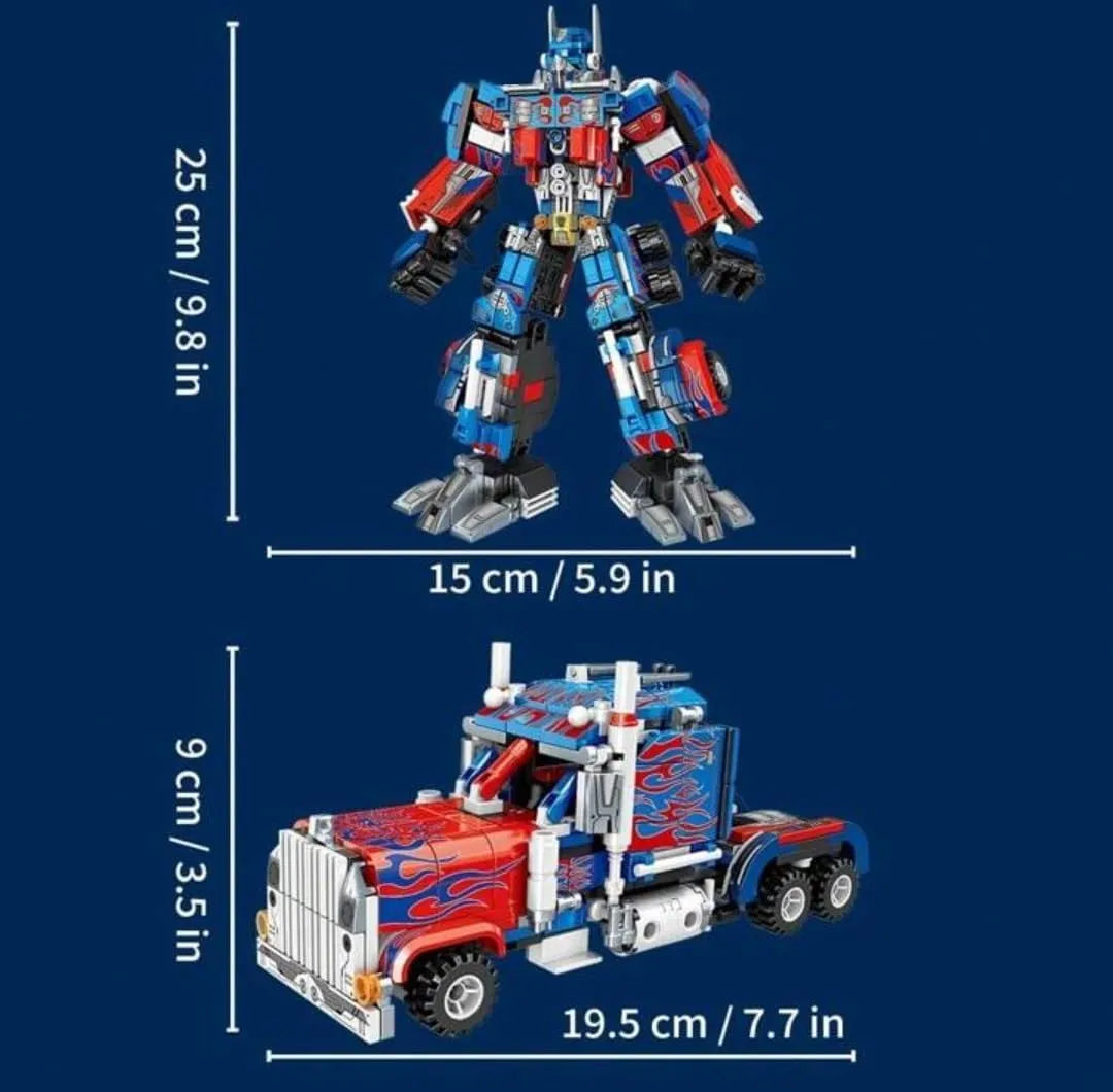 GAOMISI Super Warrior Morphing Mech Building Set (429 Pcs)