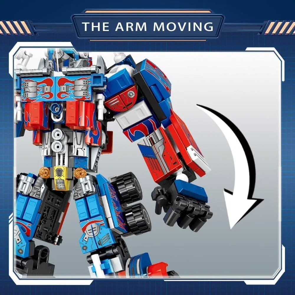 GAOMISI Super Warrior Morphing Mech Building Set (429 Pcs)
