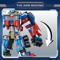 GAOMISI Super Warrior Morphing Mech Building Set (429 Pcs)