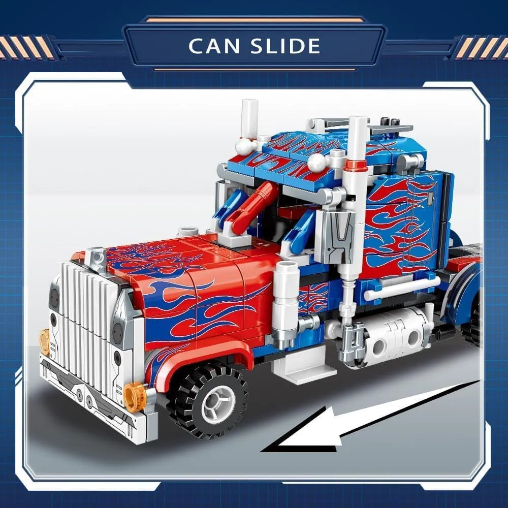 GAOMISI Super Warrior Morphing Mech Building Set (429 Pcs)