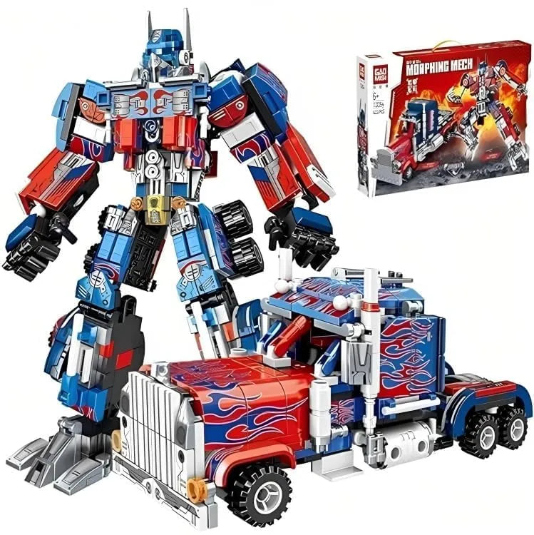 GAOMISI Super Warrior Morphing Mech Building Set (429 Pcs)