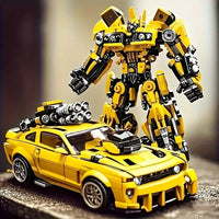 Cyber Scout Bumblebee Robot Building Set (1800 Pcs)