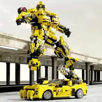 Cyber Scout Bumblebee Robot Building Set (1800 Pcs)