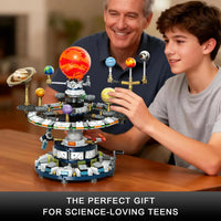 Mechanical Rotating Solar System Orrery STEM Building Kit