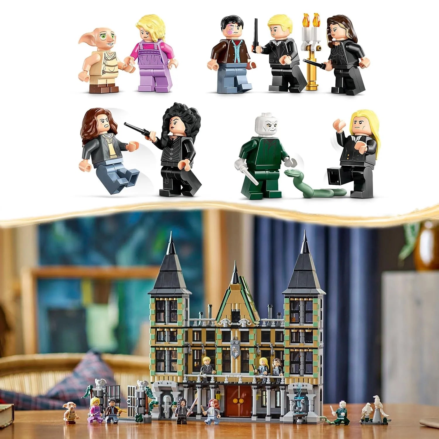 Harry Potter 76453 Malfoy Manor Collector Building Blocks (1601 Pcs)