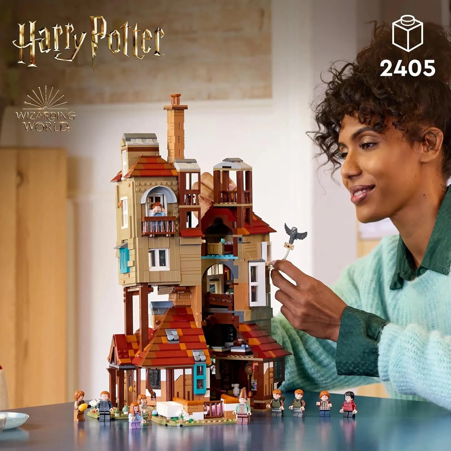 Harry Potter 76437 The Burrow Building Blocks (2405 Pcs)