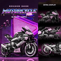 Cyberpunk Racing Superbike Building Set (1920 Pcs)